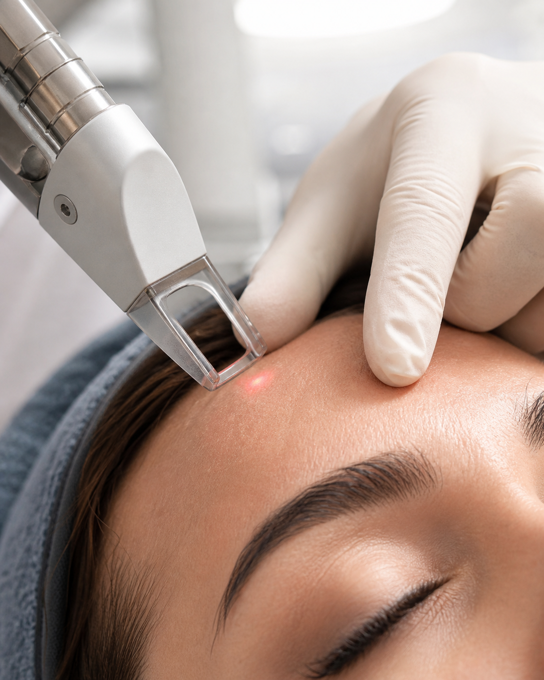 Traitement au laser Fotona chez Dermastructure à Blainville